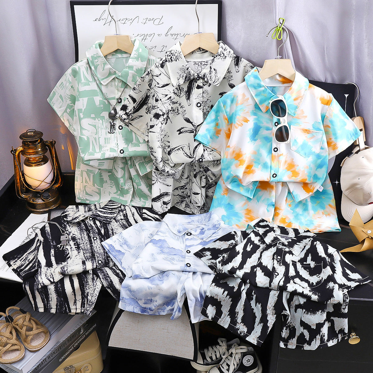 Wholesale Kids' 2-Piece Sets | Short Sleeve & Shorts Outfits
