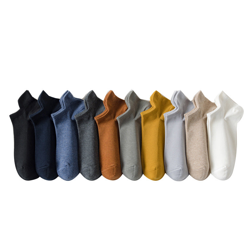 Wholesale Unisex Cotton Ankle Socks – Breathable Sport & Casual Boat Socks (12-Pack)
